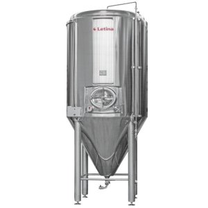 Zbiornik cylindryczno-stożkowy do fermentacji i dojrzewania piwa, cydru 