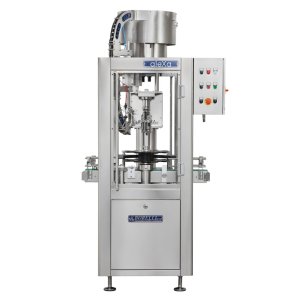 Zakręcarka automatyczna do zatyczek aluminiowych, monopolowych 