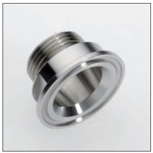 Przejściówka, adaptor gwintowany gwint BSP - TriClamp