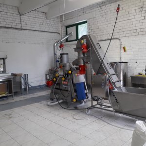 Tłocznia soków Voran GmbH o wydajności 300 kg/h, Lipiec 2019, Litwa, Troki