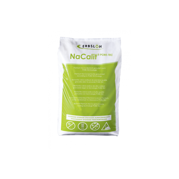 NaCalit® Pore-Tec, bentonit sodowo-wapienny