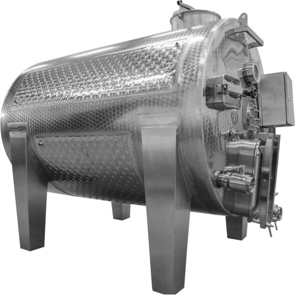 Zbiornik poziomy do fermentacji maceracji wina, WINEFICATOR