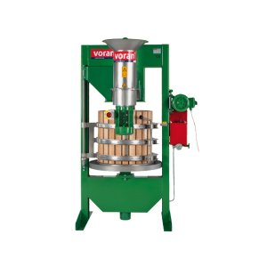 Prasa hydrauliczna, koszowa do tłoczenia soków z owoców o pojemności kosza 60 litrów z rozdrabniaczem