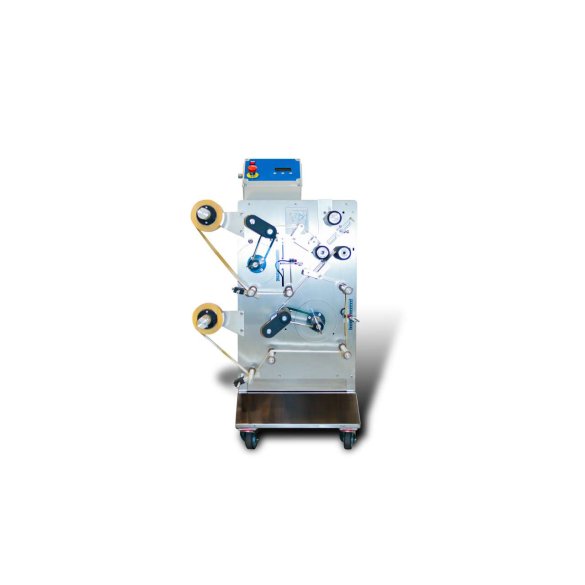 Etykieciarka półautomatyczna do butelek cylindrycznych na dwie rolki etykiet, FX20