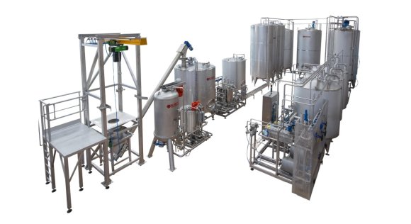 Syropiarnia, Syrup Room do produkcji napojów gazowanych, Soft Drinków, soków z koncentratów, nektarów