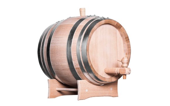 Beczka dębowa 30 Litrów na wino, whisky, destylat owocowy, kranik drewniany