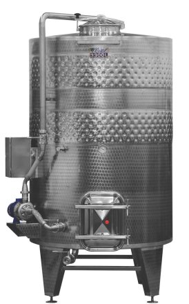 Zbiornik fermetacyjny, maceracyjny z systemem over pump