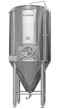 Zbiornik cylindryczno-stożkowy do fermentacji i dojrzewania piwa, cydru 