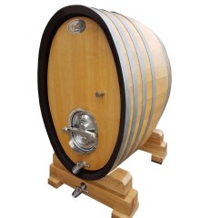 Beczka dębowa na wino OVAL