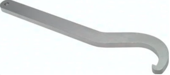 Klucz hakowy do nakrętek rowkowych DN 25-50